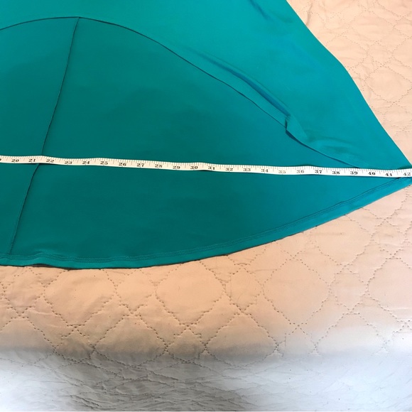 NWT MICHAEL KORS High - Low Turquoise Wedding Dress - Picture 8 of 11